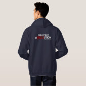 Ron Paul Revolution Fit Hooded Hoodie (Achterkant volledig)