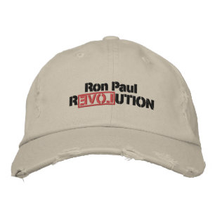 Ron Paul Revolution geborduurd Pet