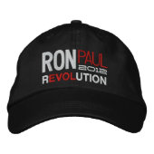 Ron Paul Revolution Geborduurde Pet (Voorkant)