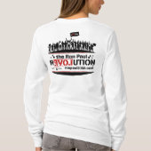 Ron Paul Revolution - Geïsoleerd overhemd T-shirt (Achterkant)
