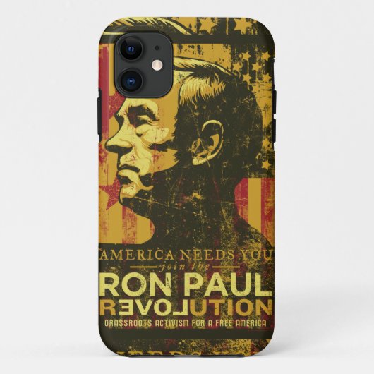 Ron Paul revolution Hoesje-Mate Hoesje (Achterkant)
