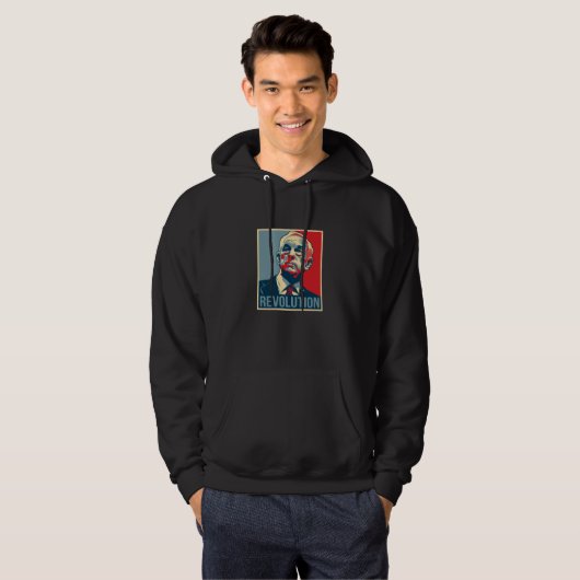 Ron Paul Revolution Hoodie (Voorkant volledig)