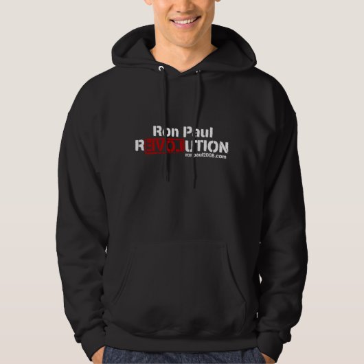 Ron Paul Revolution Hoodie (Voorkant)