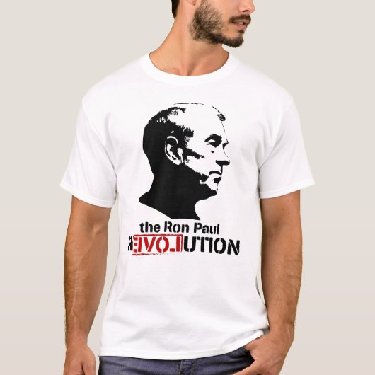 Ron Paul Revolution Issue T-Shirt (Voorkant)
