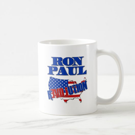 Ron Paul Revolution Koffiemok (Rechts)