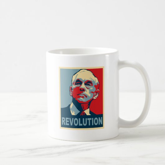 Ron Paul Revolution Koffiemok (Rechts)