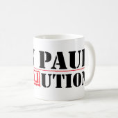 Ron Paul Revolution Koffiemok (Voorkant rechts)
