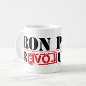 Ron Paul Revolution Koffiemok (Voorkant links)