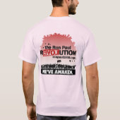 Ron Paul Revolution Long Slose T T-shirt (Achterkant)