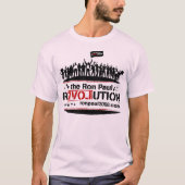 Ron Paul Revolution Long Slose T T-shirt (Voorkant)