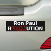 Ron Paul Revolution Love 2012 Bumpersticker (Op auto)