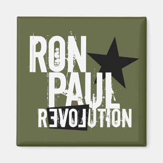 Ron Paul Revolution Magneet (Voorkant)