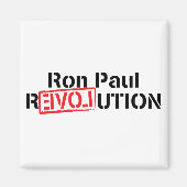 Ron Paul Revolution Magnet (Voorkant)