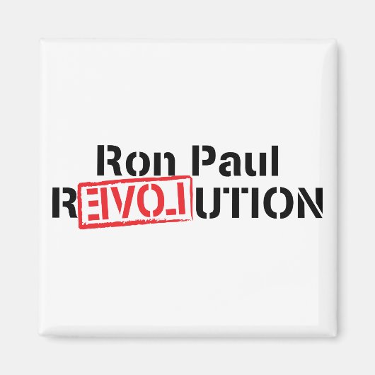 Ron Paul Revolution Magnet (Voorkant)