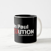 Ron Paul Revolution Mok (Voorkant rechts)