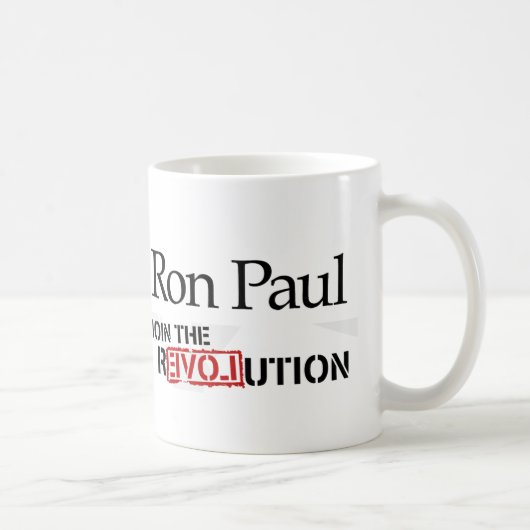 Ron Paul Revolution Mok (Rechts)
