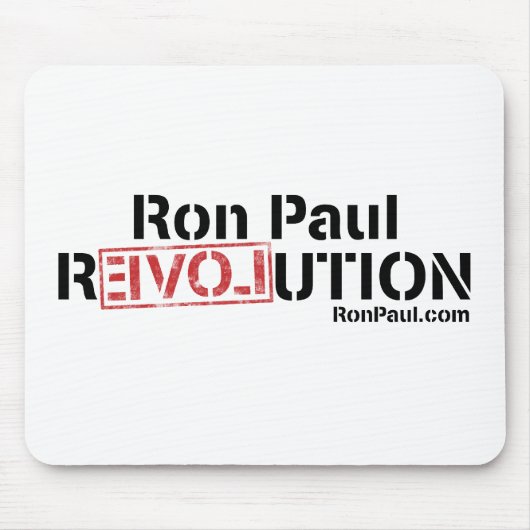 Ron Paul Revolution Mousepad Muismat (Voorkant)