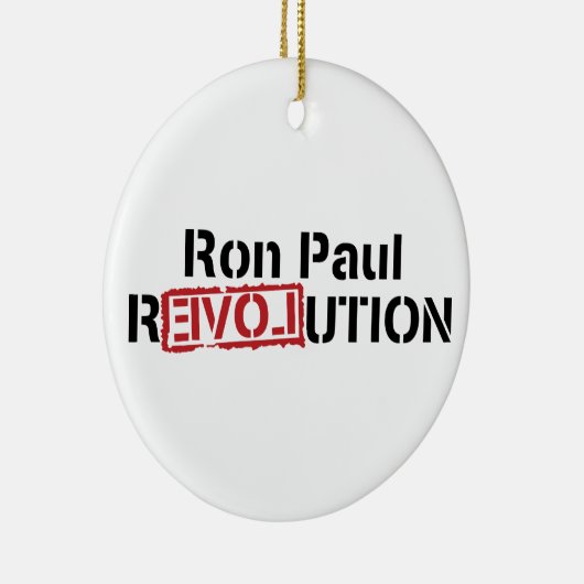Ron Paul Revolution Ornament (Rechts)