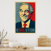 Ron Paul Revolution Poster (Keuken)