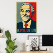 Ron Paul Revolution Poster (Thuiskantoor)