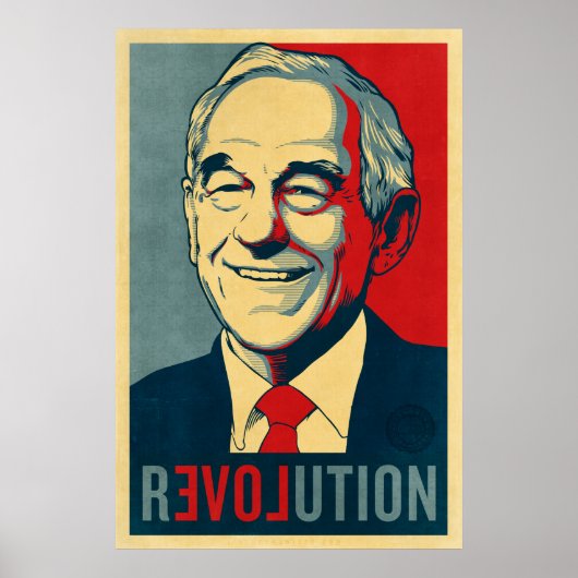 Ron Paul Revolution Poster (Voorkant)