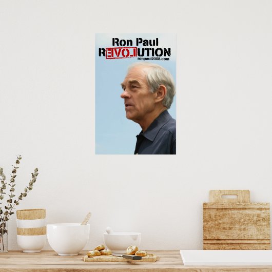 Ron Paul Revolution Poster (Keuken)