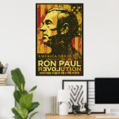 Ron Paul Revolution Poster (Thuiskantoor)