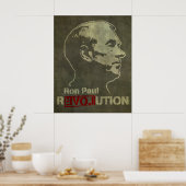 Ron Paul Revolution Print (Keuken)
