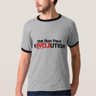 Ron Paul Revolution Ringer T T-shirt