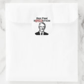 Ron Paul Revolution Round Sticker (Tas)