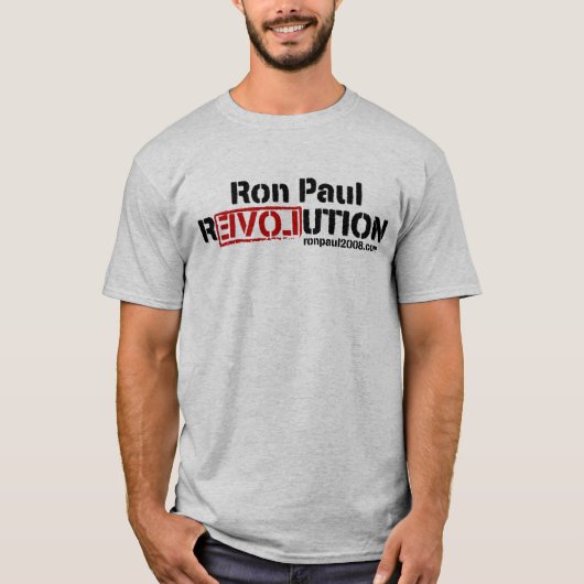 Ron Paul Revolution Shirt (Voorkant)