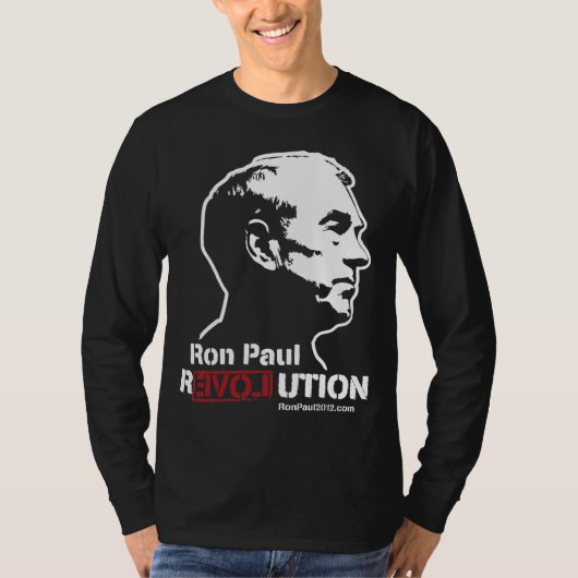 Ron Paul Revolution Shirten T-shirt (Voorkant)