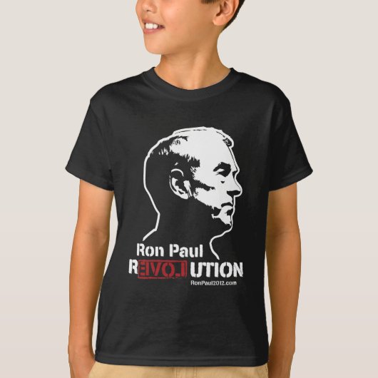 Ron Paul Revolution Shirten T-shirt (Voorkant)