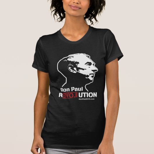 Ron Paul Revolution Shirten T-shirt (Voorkant)