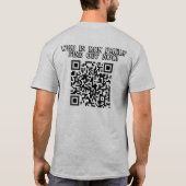 Ron Paul Revolution Stencil Graffiti T-shirt (Achterkant)