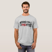 Ron Paul Revolution Stencil Graffiti T-shirt (Voorkant volledig)