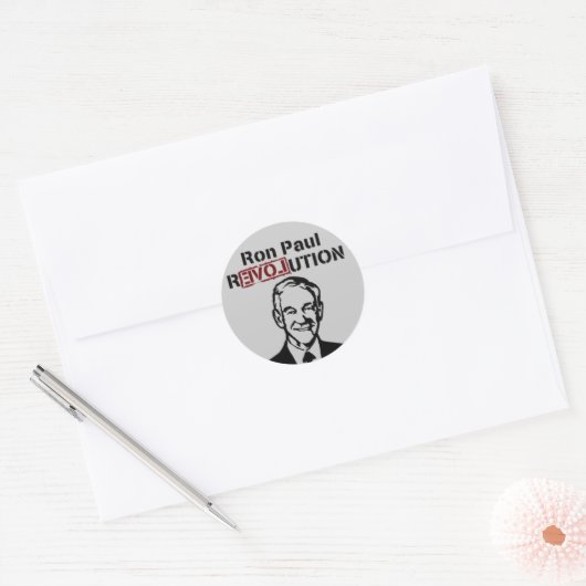 Ron Paul Revolution stickers (Envelop)