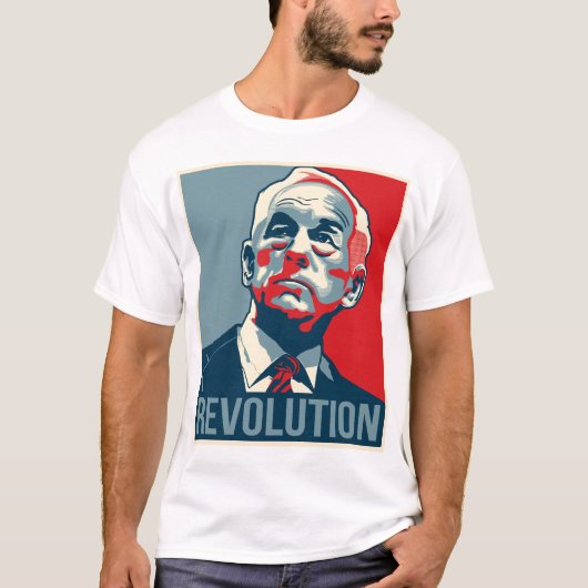 Ron Paul Revolution T-shirt (Voorkant)