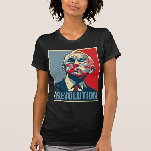 Ron Paul Revolution T-shirt (Voorkant)