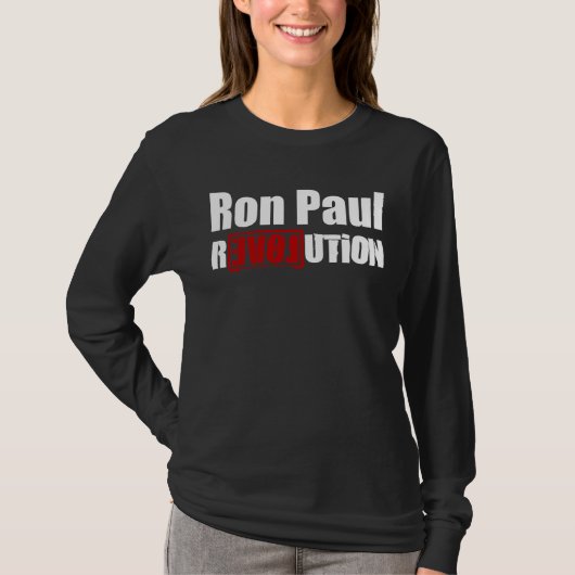 Ron Paul Revolution T-shirt (Voorkant)