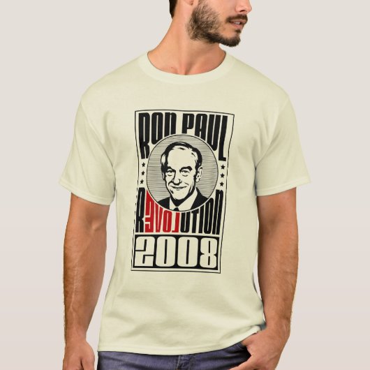 Ron Paul Revolution T-shirt (Voorkant)