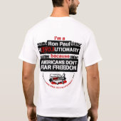 Ron Paul Revolution T-shirt (Achterkant)