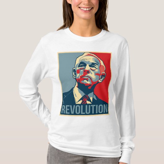 Ron Paul Revolution T-shirt (Voorkant)