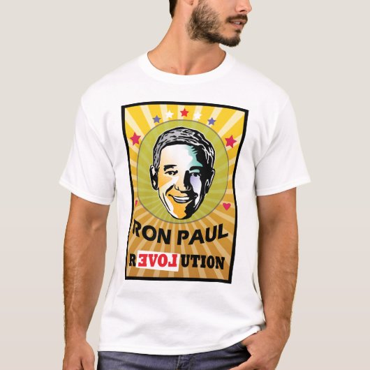 Ron Paul Revolution T-shirt (Voorkant)