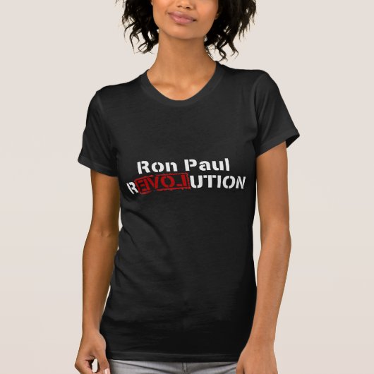 Ron Paul Revolution T-shirt (Voorkant)