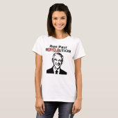 Ron Paul Revolution Tee Shirt (Voorkant volledig)