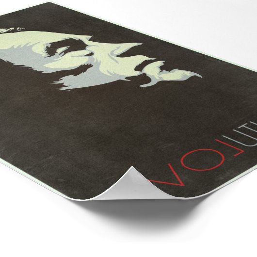 Ron Paul Revolution Vintage Poster (Hoek)