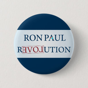 Ron Paul Ronde Button 5,7 Cm