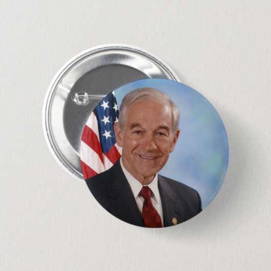 Ron Paul Ronde Button 5,7 Cm (Voorkant /achterkant)