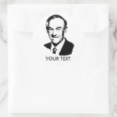 Ron Paul Ronde Sticker (Tas)